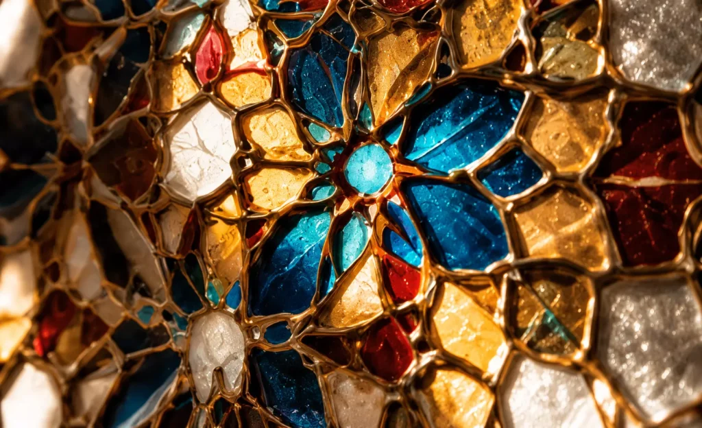 Home 12 fuul colorful glass